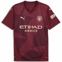 Men's Short-sleeved Football Shirt Puma Mcfc Third Jersey Replica