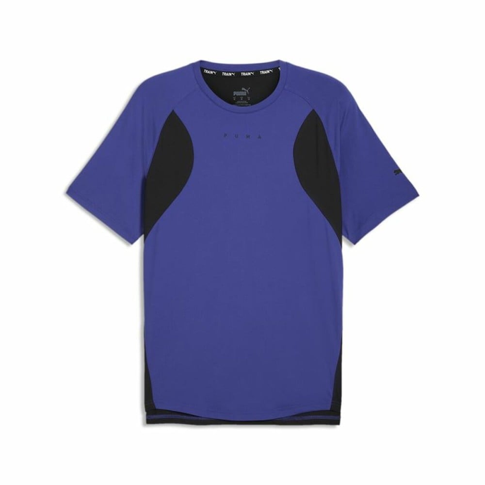 Kurzärmliges Sport T-Shirt Puma Cloudspun Blau
