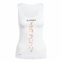 Tanktop Frau Adidas Terrex Xperior Singlet Weiß