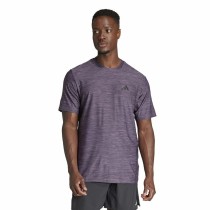 Herren Kurzarm-T-Shirt Adidas Essentials Tr-Es Stretch Lila