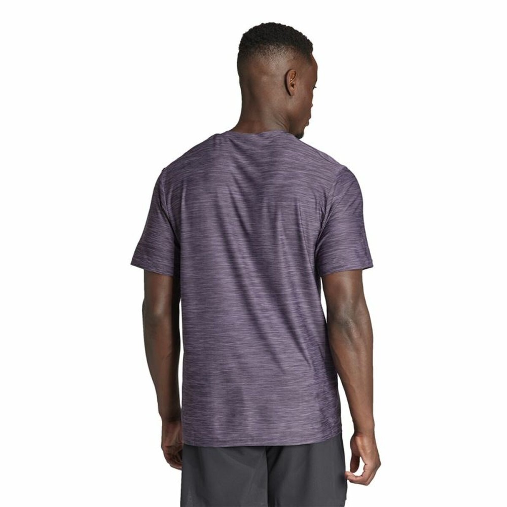 Herren Kurzarm-T-Shirt Adidas Essentials Tr-Es Stretch Lila