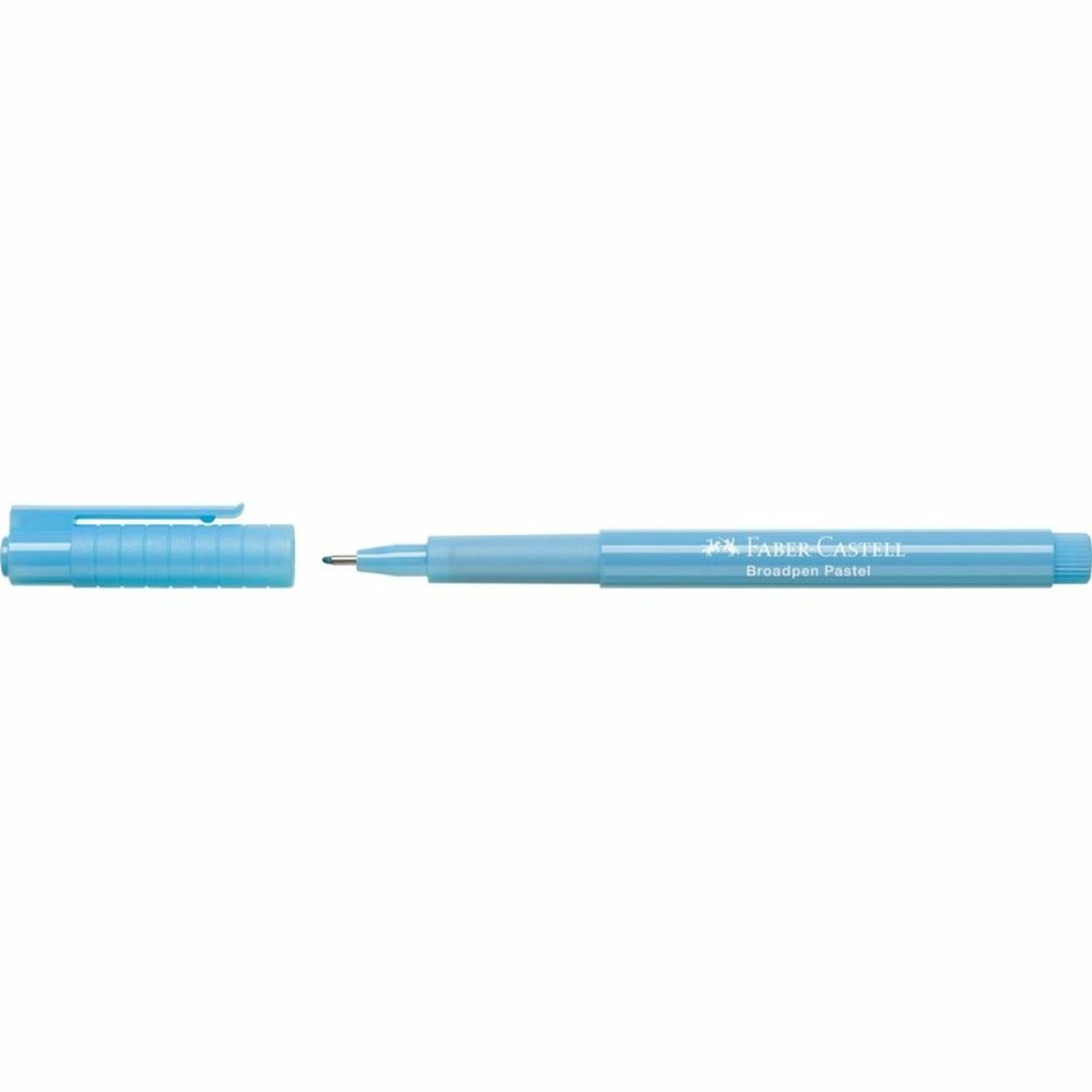 Dauermarker Faber-Castell Broadpen Pastel Pastellblau (10 Stück)