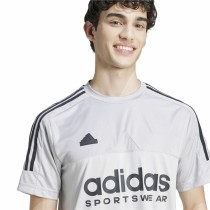 Herren Kurzarm-T-Shirt Adidas Tiro Grau