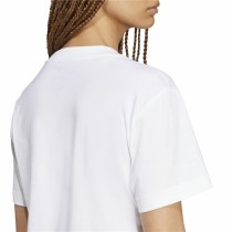 Damen Kurzarm-T-Shirt Adidas Essentials Weiß