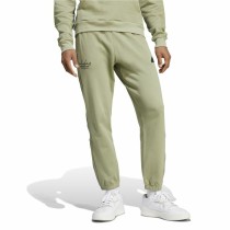 Lange Sporthose Adidas Brand Love French Terry grün Herren