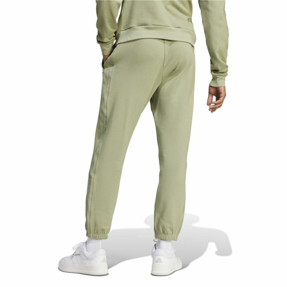Lange Sporthose Adidas Brand Love French Terry grün Herren