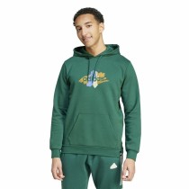Herren Sweater mit Kapuze Adidas Codes Graphic grün