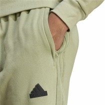 Lange Sporthose Adidas Brand Love French Terry grün Herren
