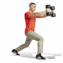 Lange Sporthose Adidas Gym+ 3S Grau Herren