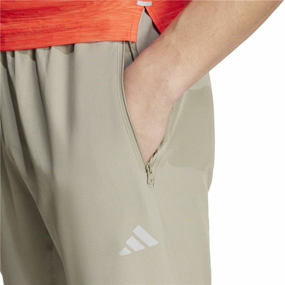 Lange Sporthose Adidas Gym+ 3S Grau Herren