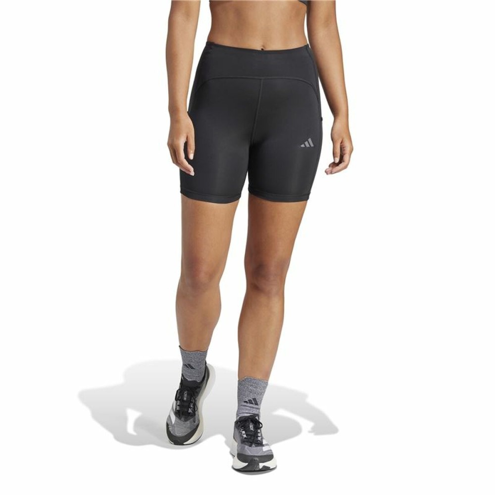 Sporthose Damen Adidas Adizero Short Schwarz