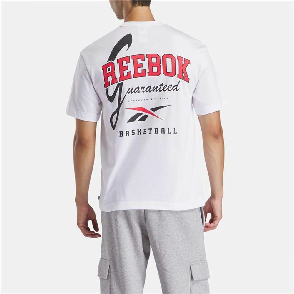 T-shirt à manches courtes homme Reebok Gs Hs Guaranteed Tee Blanc