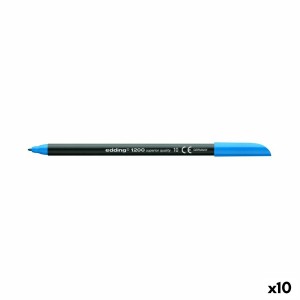 Marker pen/felt-tip pen Edding 1200 Metallic Blue (10 Units)