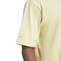 Herren Kurzarm-T-Shirt Adidas Remoji Pocket Graphic Gelb Gold