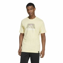 Herren Kurzarm-T-Shirt Adidas Codes Bos Graphic Gelb