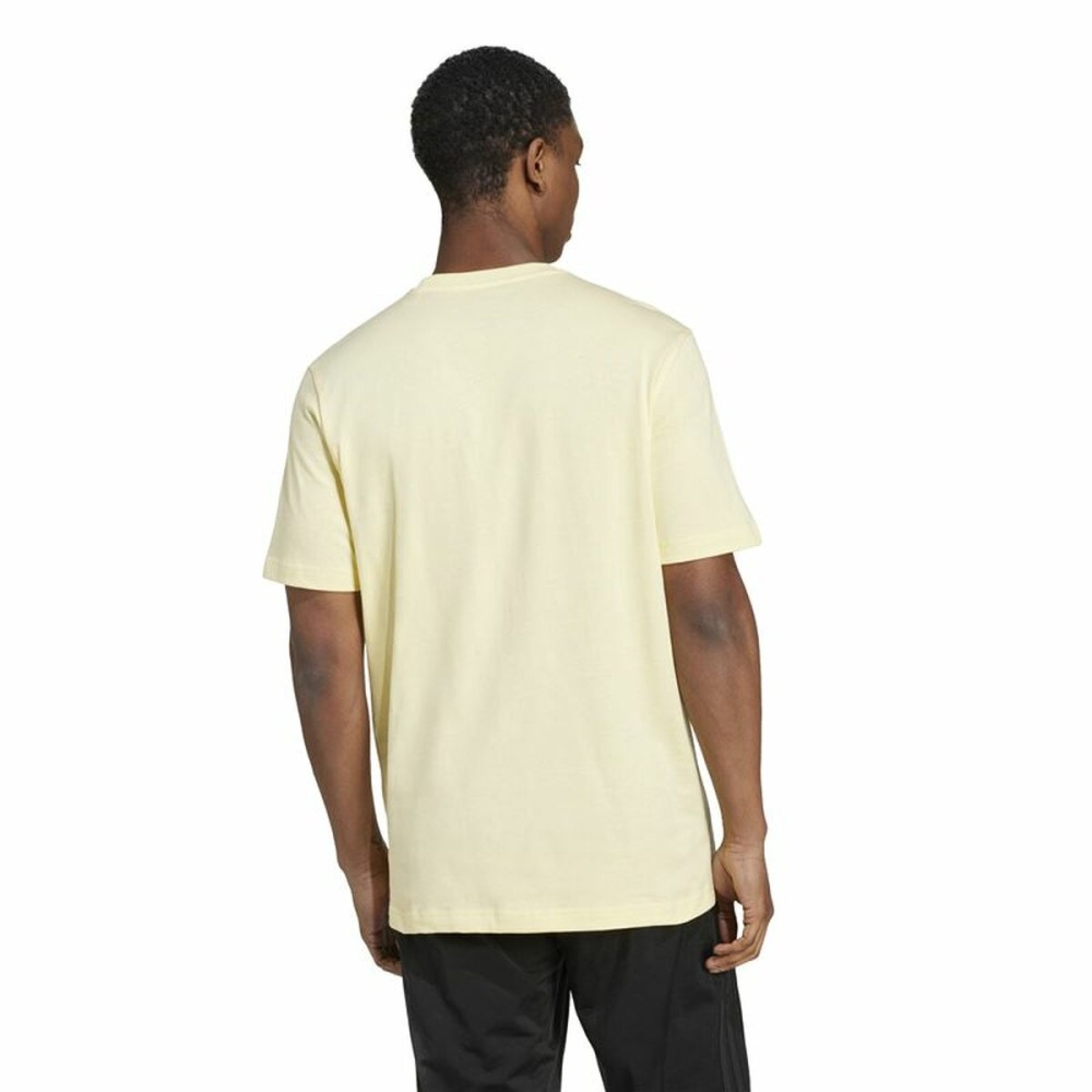 Herren Kurzarm-T-Shirt Adidas Codes Bos Graphic Gelb