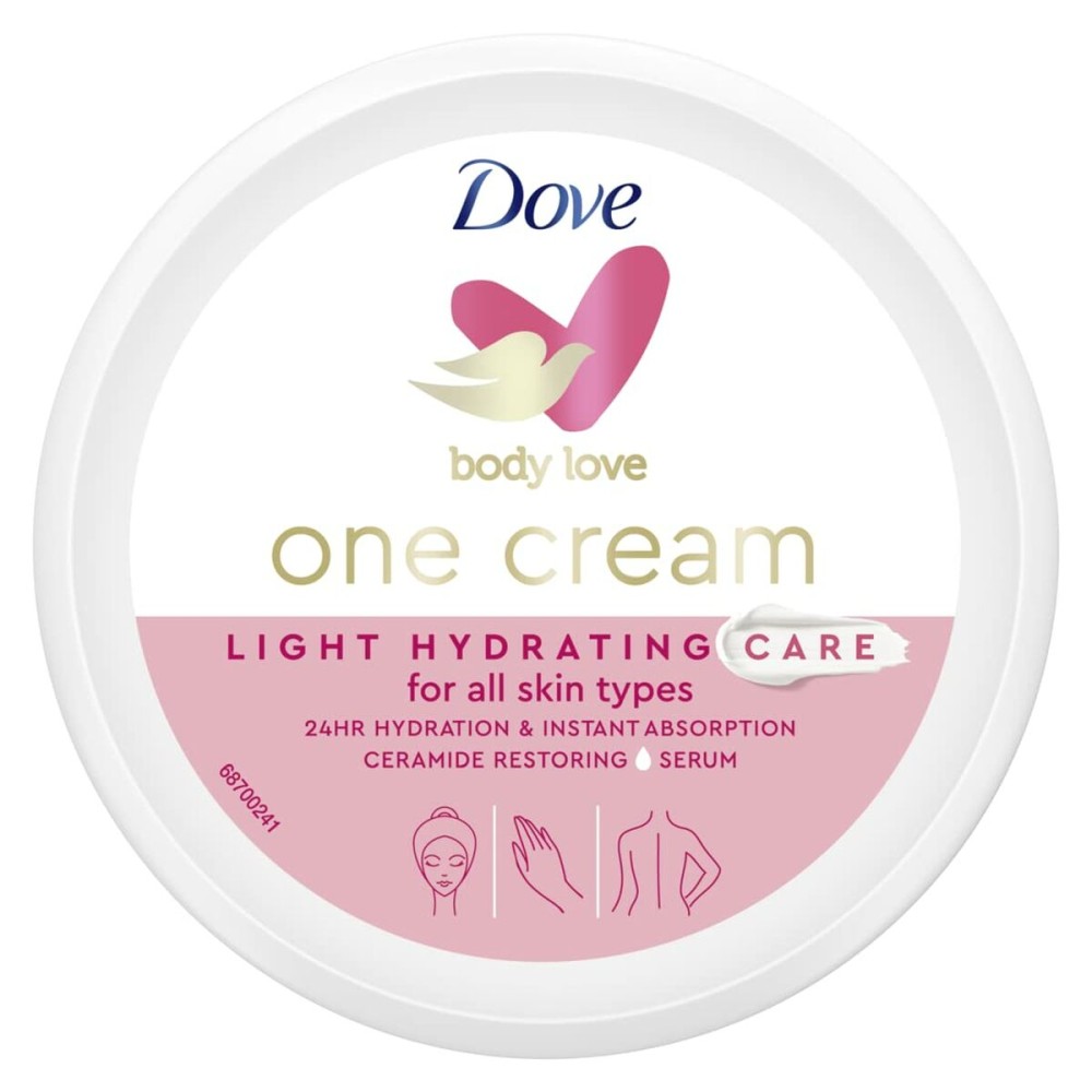 Feuchtigkeitsspendende Körpercreme Dove Body Love 250 ml