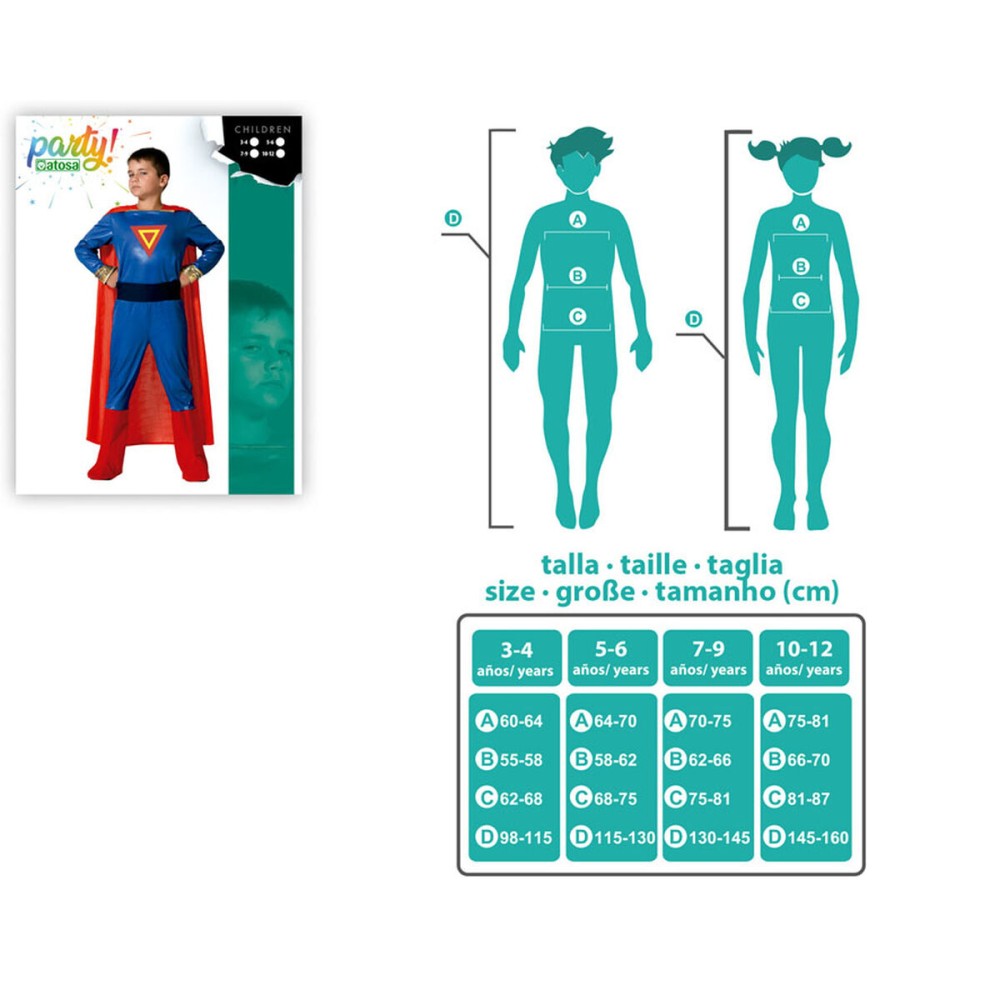 Costume for Children Comic Hero