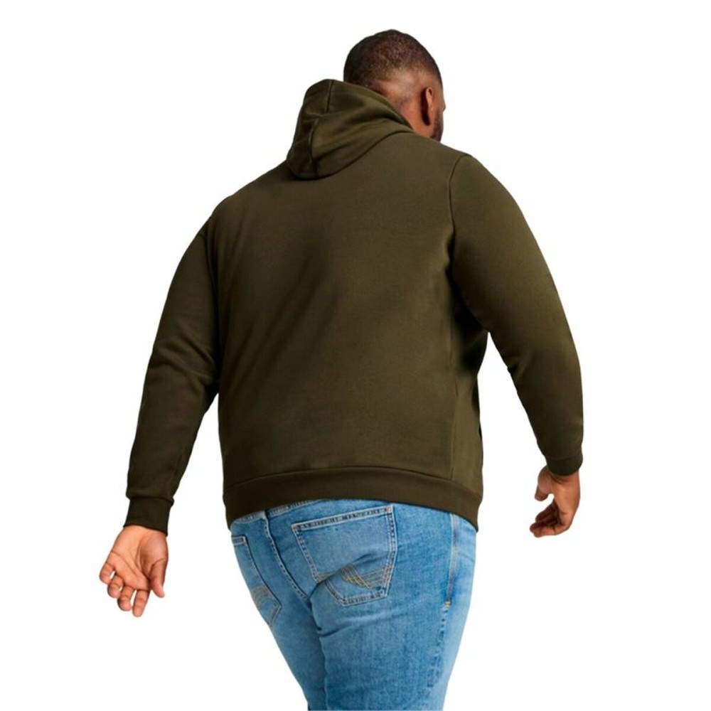 Sweat à capuche homme Puma Ess+ 2 Col Big Logo Marron