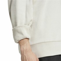 Herren Sweater ohne Kapuze Adidas All Szn French Terry Crew Beige