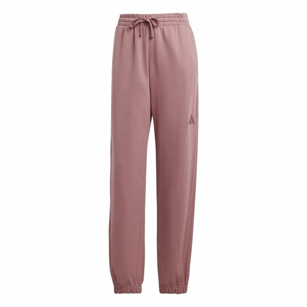 Lange Sporthose Adidas All Szn French Terry Loose Rosa Damen