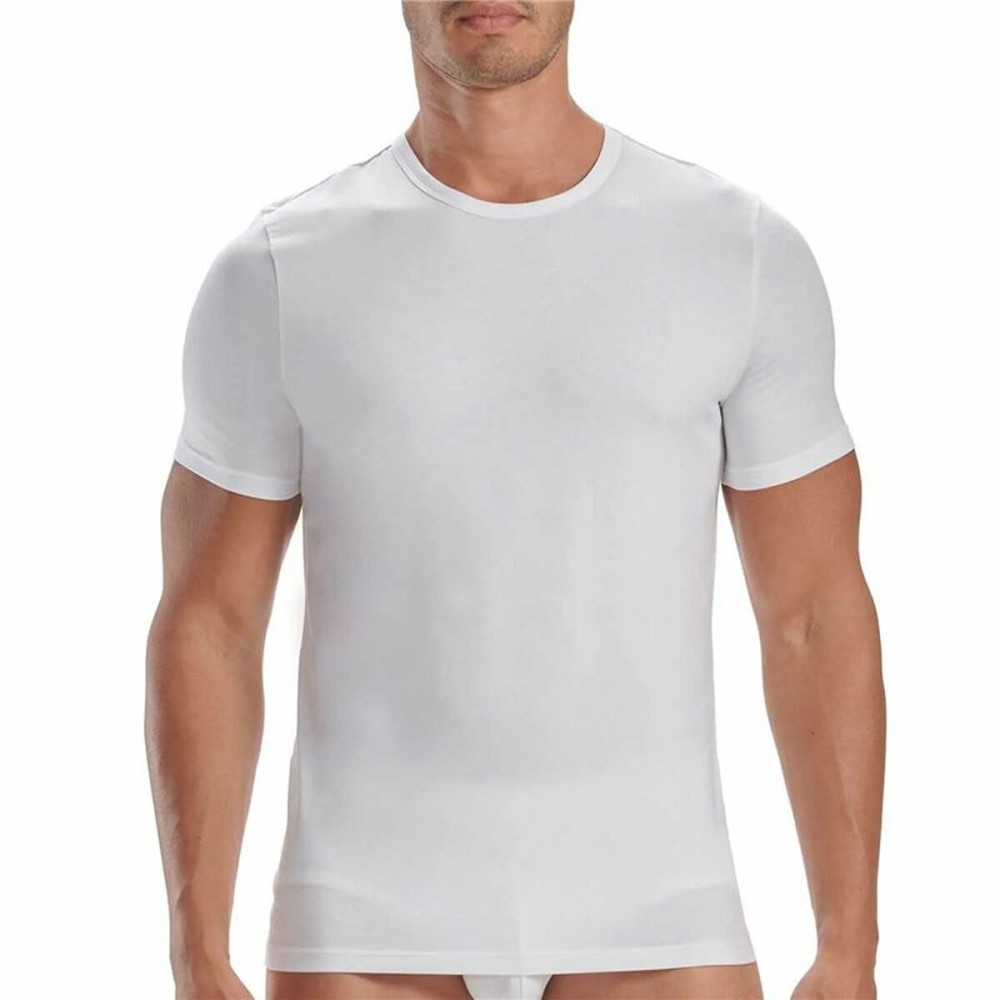 Herren Kurzarm-T-Shirt Adidas Ss Tee Crew Active Core Cotton Weiß 3 Stück
