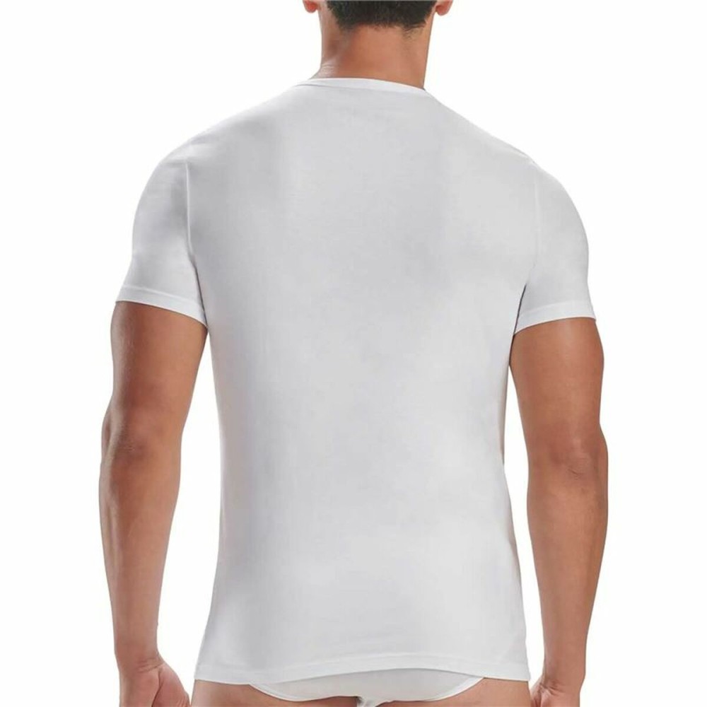 Herren Kurzarm-T-Shirt Adidas Ss Tee Crew Active Core Cotton Weiß 3 Stück