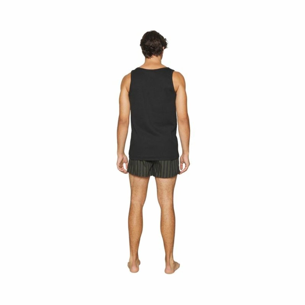 Tanktop Mann Adidas Active Flex Cotton Schwarz 2 Stück