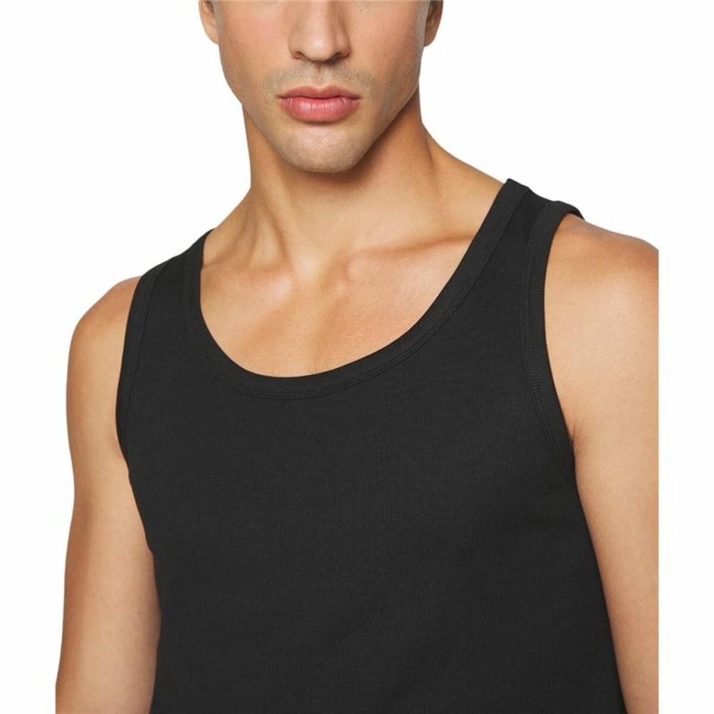 Tanktop Mann Adidas Active Flex Cotton Schwarz 2 Stück