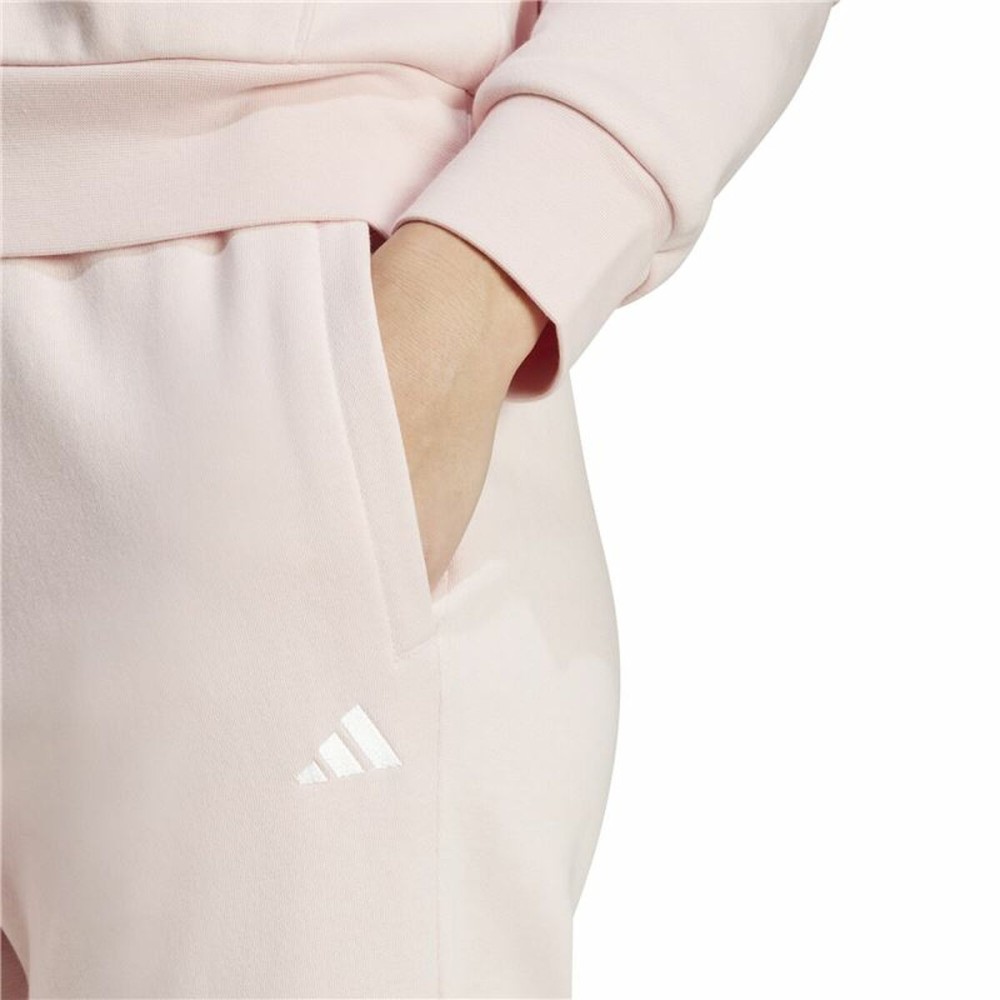 Pantalon de sport long Adidas Essentials Small Logo Feel Cozy Open Rose Femme