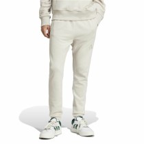 Lange Sporthose Adidas All Szn French Terry Regular Tapered Weiß Beige Herren