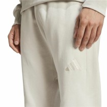 Lange Sporthose Adidas All Szn French Terry Regular Tapered Weiß Beige Herren