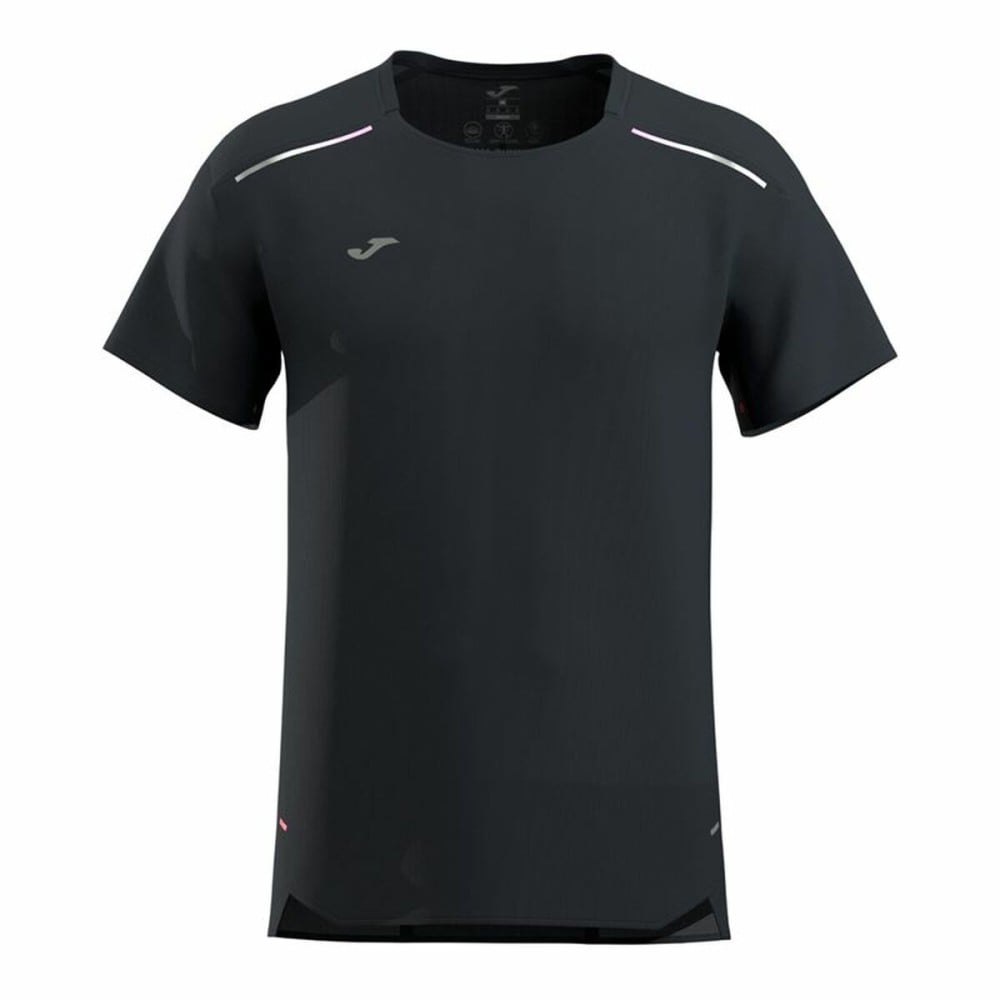 Herren Kurzarm-T-Shirt Joma Sport R-City Schwarz