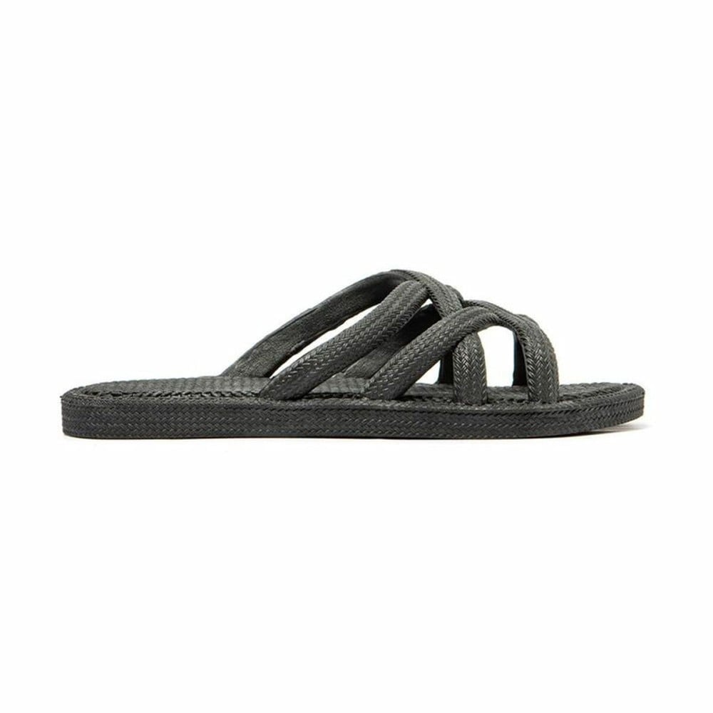 Women's Flip Flops Brasileras Mersin Black
