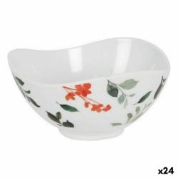 Schüssel für Vorspeisen La Mediterránea Petunia Melamine Glanz 11,5 x 11,5 x 6 cm (24 Stück)