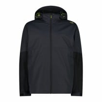 Men's Sports Jacket Campagnolo Zip Detachable Inner Black