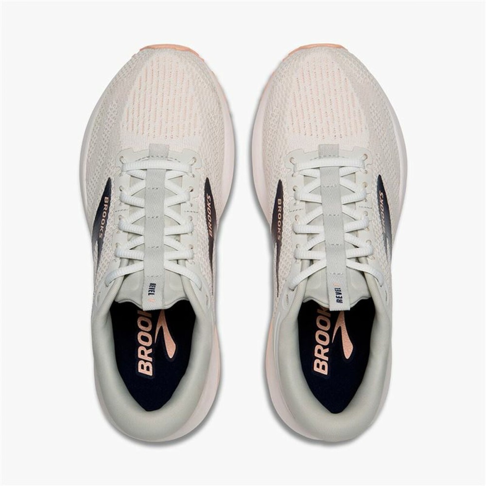 Chaussures de Running pour Adultes Brooks Revel 7 Beige