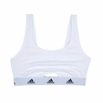 Sport-BH Adidas Active Comfort Cotton Weiß