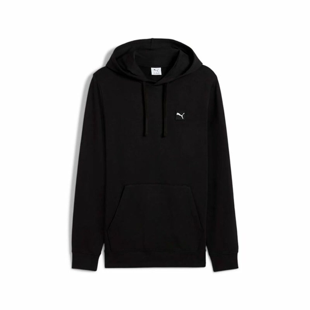 Men’s Sweatshirt without Hood Puma Puma Essentials Elevated Black