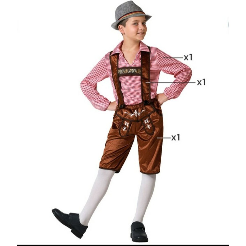 Children's costume Brown German