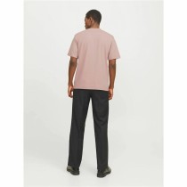 Herren Kurzarm-T-Shirt Jack & Jones Jprblachad Brandingw Neck