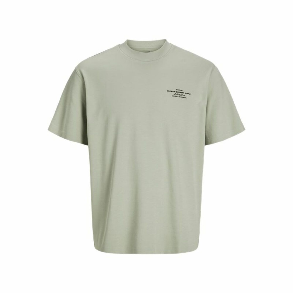 Herren Kurzarm-T-Shirt Jack & Jones Jprblachad Brandingw Neck