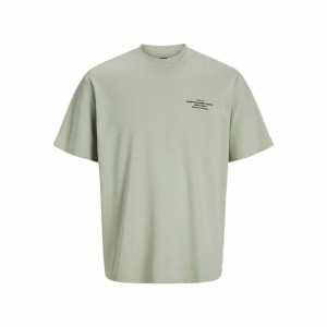 Herren Kurzarm-T-Shirt Jack & Jones Jprblachad Brandingw Neck