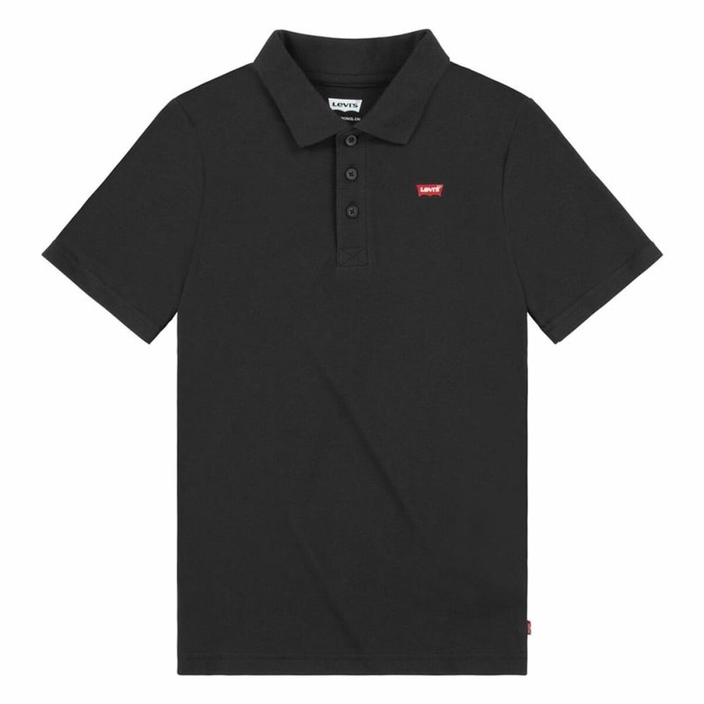 Polo à manches courtes enfant Levi's Lvb Back Neck Tape Noir