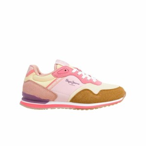 Laufschuhe für Damen Pepe Jeans London Band G Hellbraun
