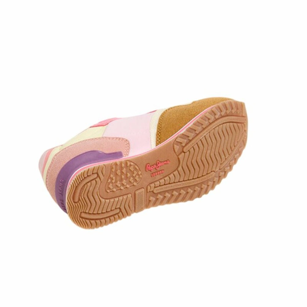 Laufschuhe für Damen Pepe Jeans London Band G Hellbraun