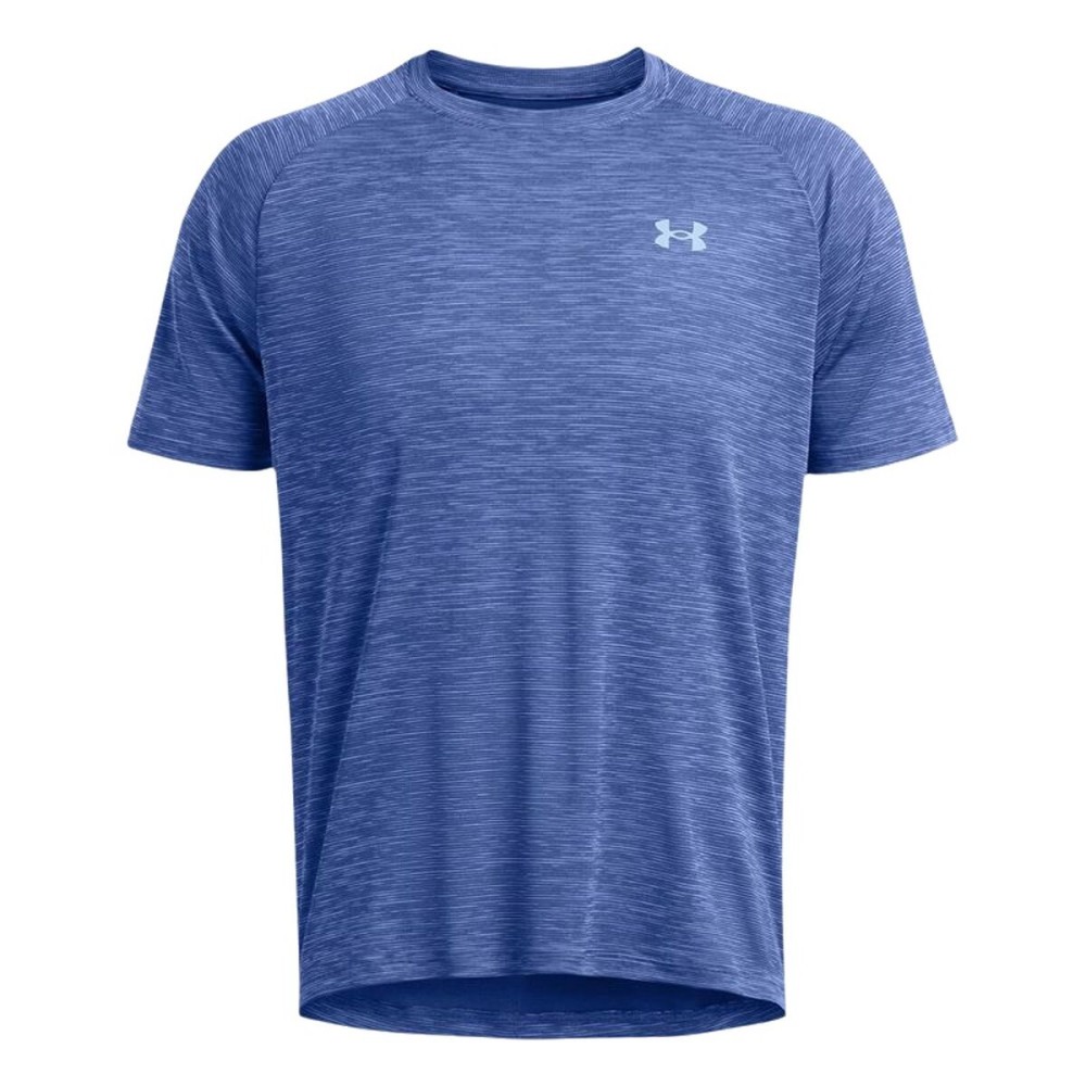 T-shirt à manches courtes homme Under Armour Tech Textured Ss Bleu foncé