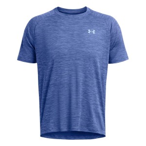 T-shirt à manches courtes homme Under Armour Tech Textured Ss Bleu foncé