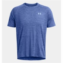 T-shirt à manches courtes homme Under Armour Tech Textured Ss Bleu foncé