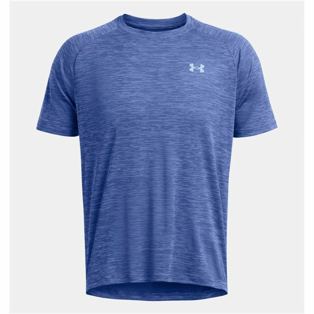 T-shirt à manches courtes homme Under Armour Tech Textured Ss Bleu foncé